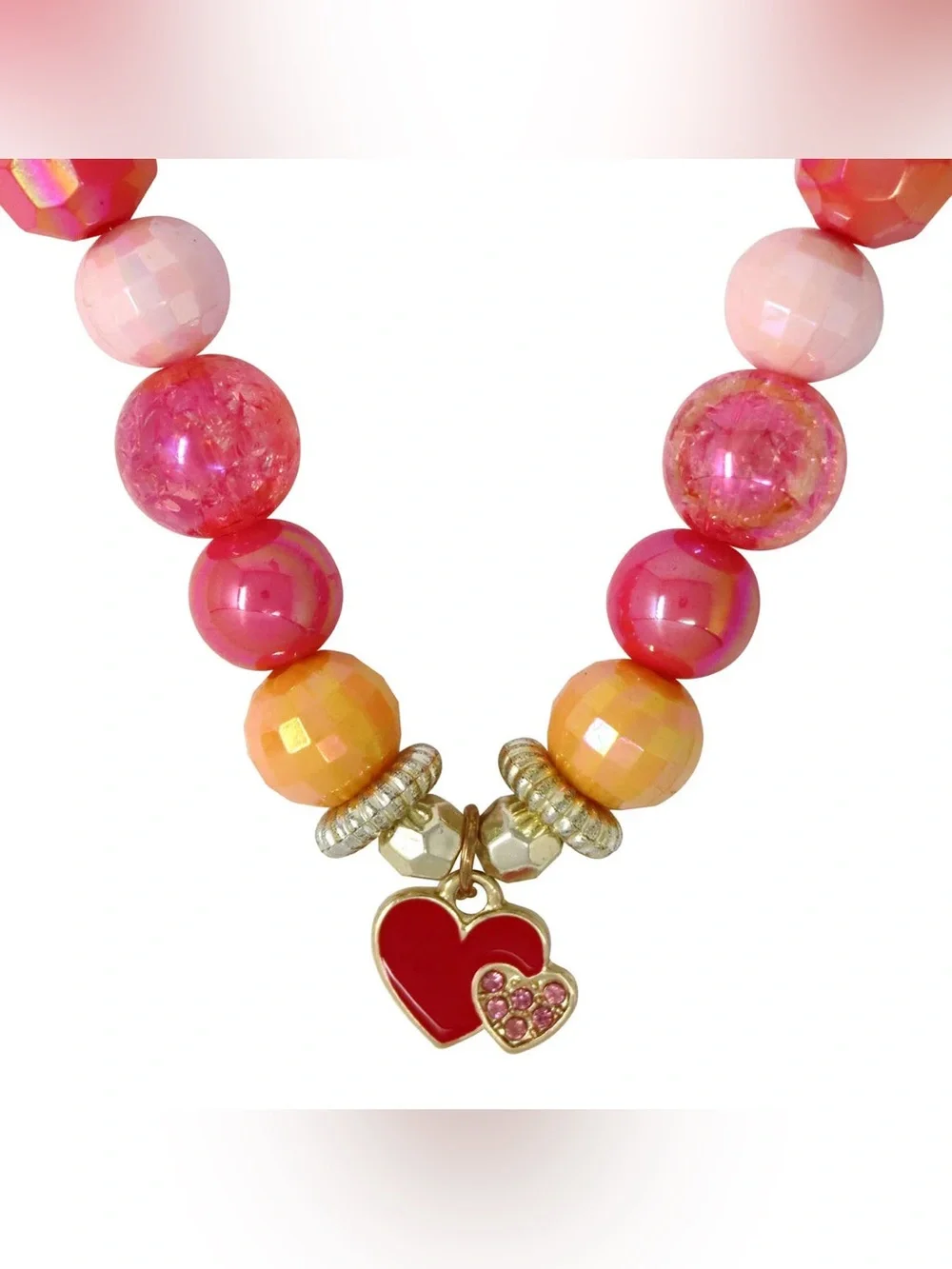 Pink Poppy Unicorn Love Necklace